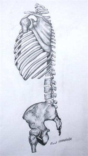 Karakalem Portre Sevgili Hediye İstanbul ankara sanat resim güzel sanatlar ANATOMİ 6